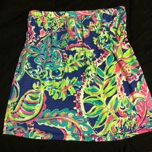 Lilly Pulitzer EUC Strapless Top
